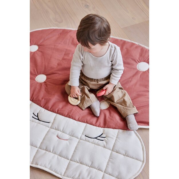 OYOY Mini - Rainbow Teether - Cherry Red / Vanilla (M107540) 3