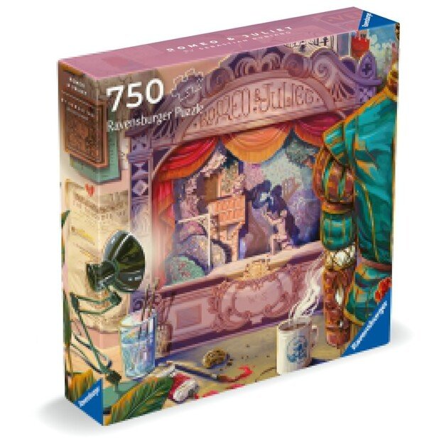 Ravensburger - Puzzle Art&Soul-Romeo & Juliet 750p (12000997) 1