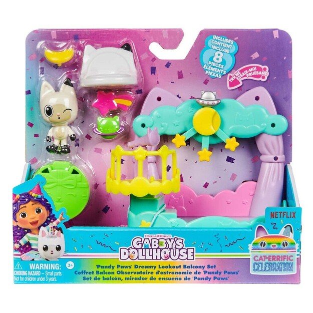 Gabby's Dollhouse - Balcony Set - Pandy (6071360) 2