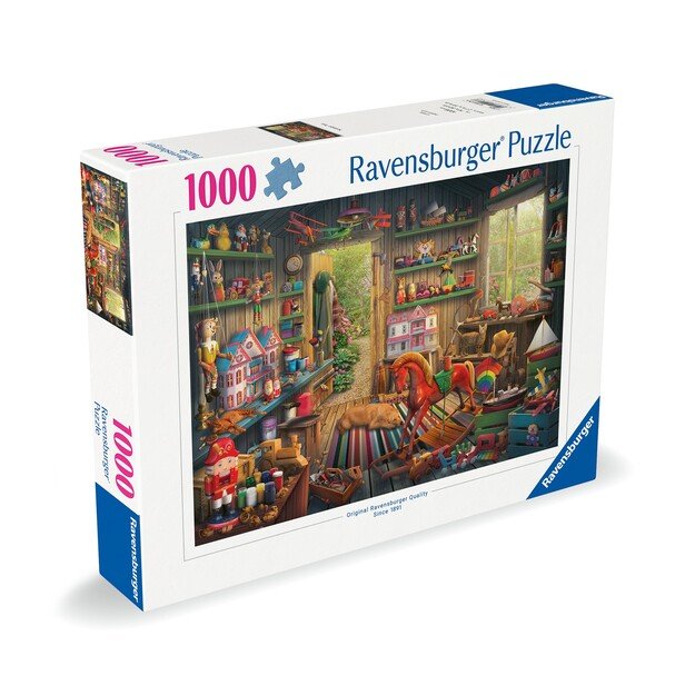 Ravensburger - Puzzle Nostalgic Toys 1000p (12000576) 2