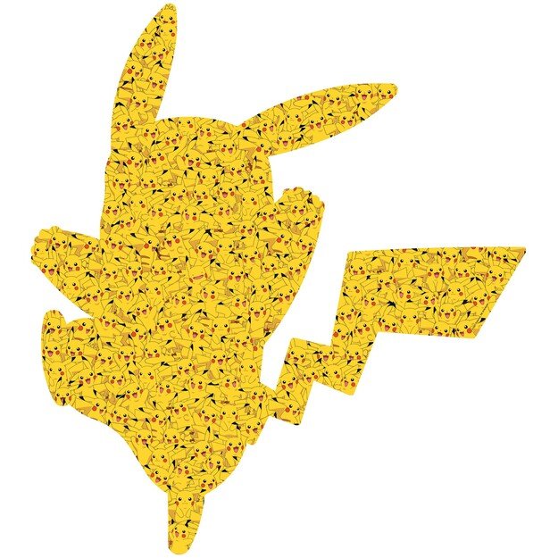 Ravensburger - Puzzle Pokémon Shaped Pikachu 727p (12001212) 1