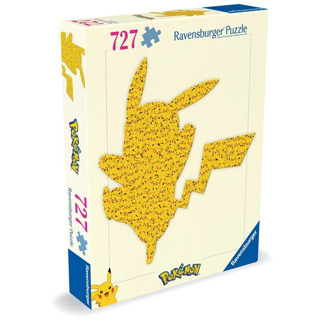 Ravensburger - Puzzle Pokémon Shaped Pikachu 727p (12001212) 2