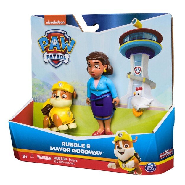 Paw Patrol - Hero Pup - Mayor Goodway & Rubble (6070749) 1