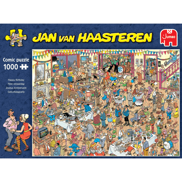 Jan Van Haasteren - Happy Birthday (1000 Pieces) (1119801835 ) 3