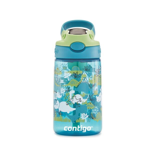 Contigo - Easy Clean Kids Water Bottle 420ml - Dinos 4
