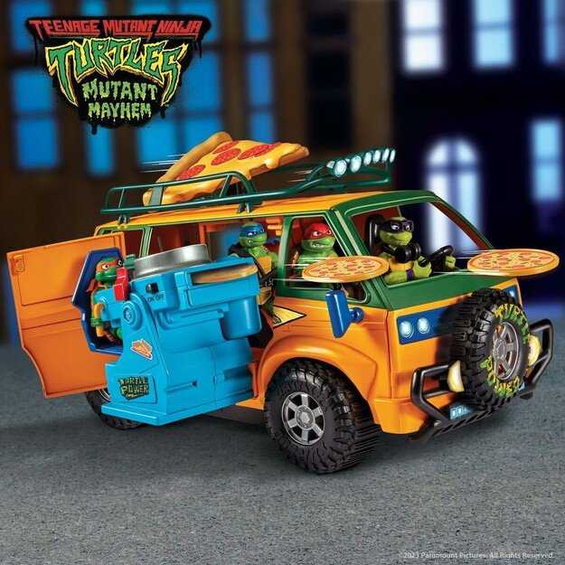 Turtles Mutant Mayhem - Pizza Delivery Van (46-83468) 3