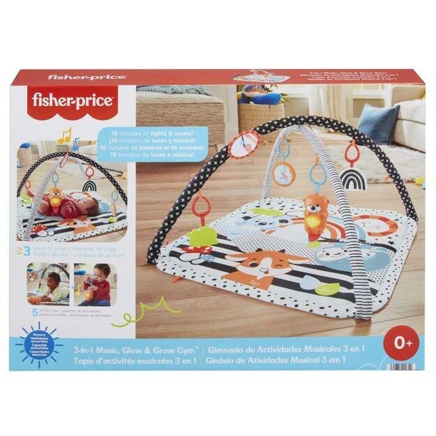 Fisher Price Newborn – 3 in 1 Glow Gym (HBP41) 3