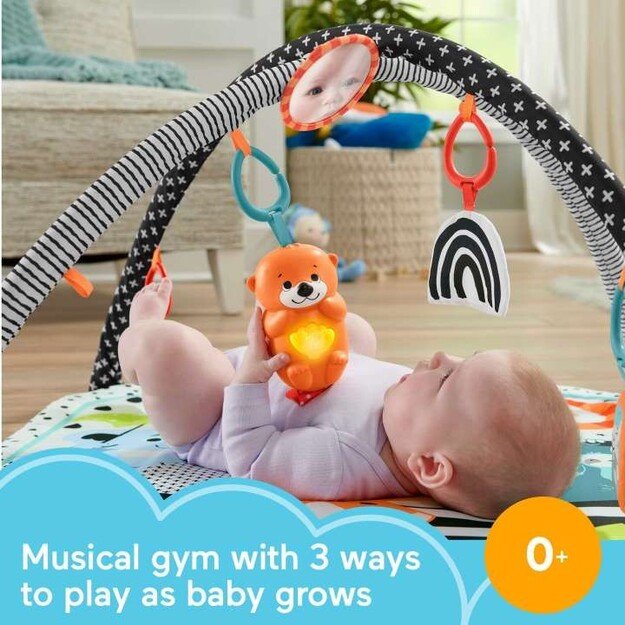 Fisher Price Newborn – 3 in 1 Glow Gym (HBP41) 5