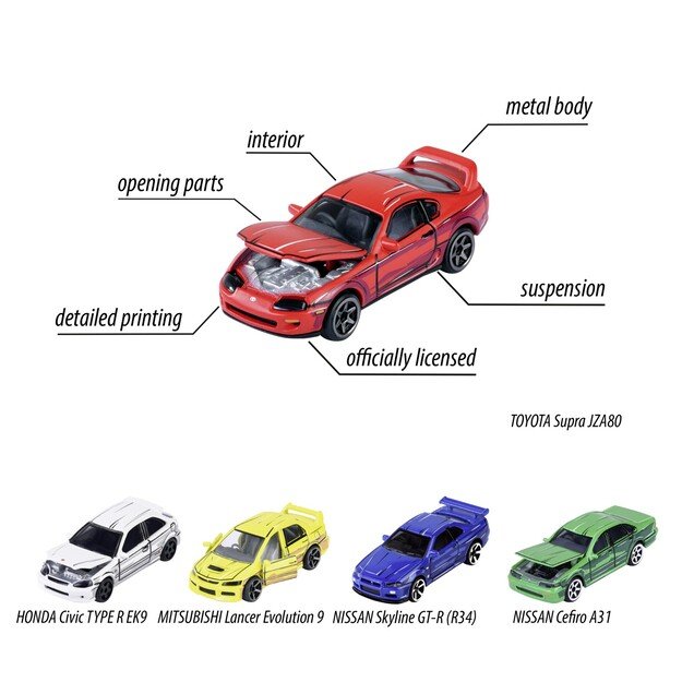 Majorette - Japan Series 5 Pieces Giftpack (212051031) 7