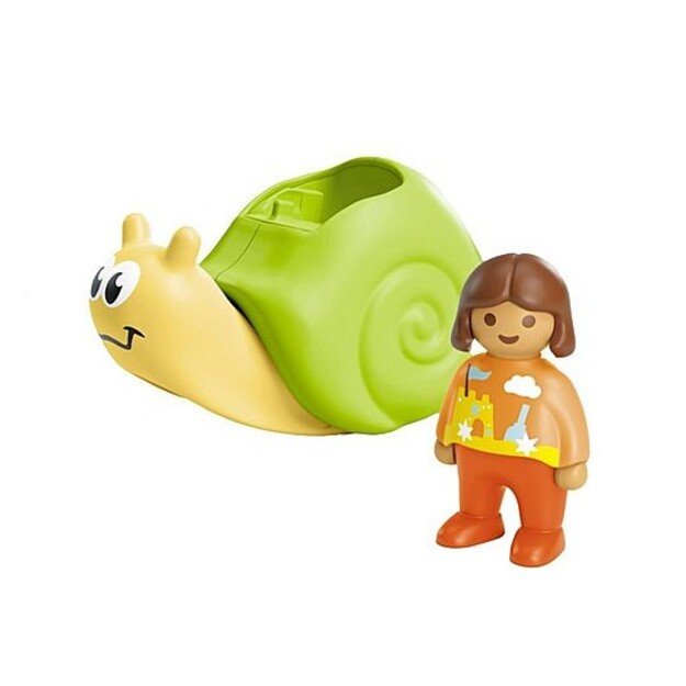 Playmobil - Junior: Rocking Snail with Rattle Feature (71699) 1