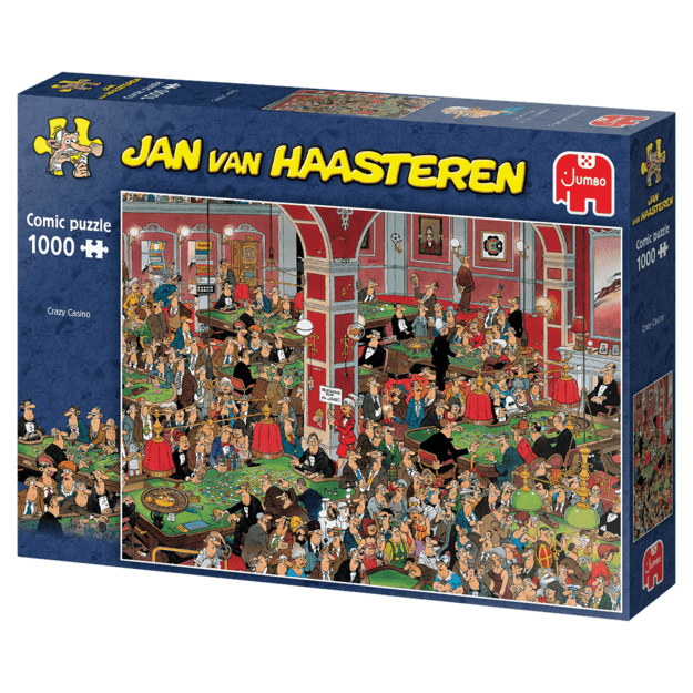 Jan Van Haasteren - Crazy Casino (1000 Pieces) (1119801834) 2