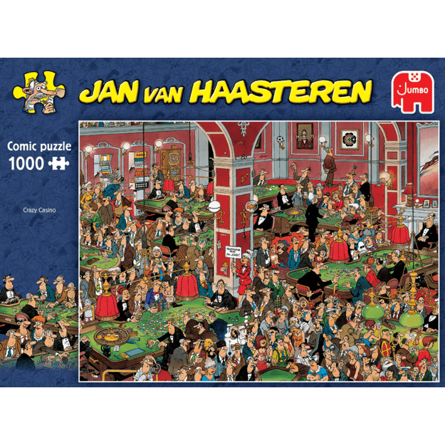 Jan Van Haasteren - Crazy Casino (1000 Pieces) (1119801834) 3