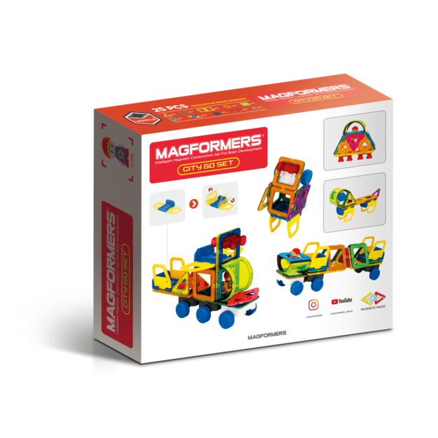 Magformers - City Go Set 25 Pcs (20-707025) 5