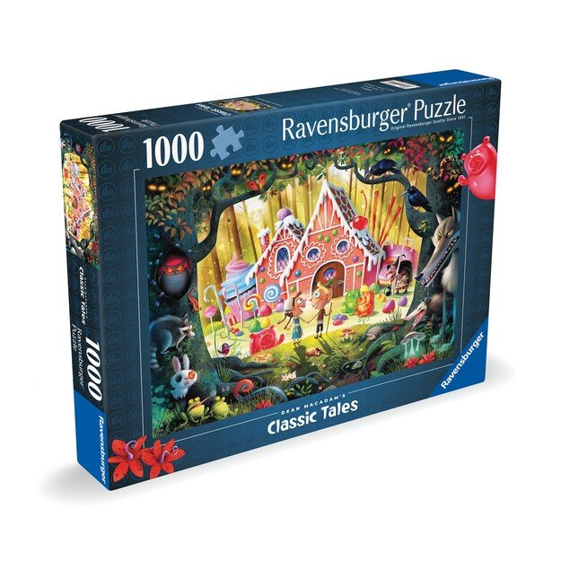 Ravensburger - Puzzle Hansel and Gretel Beware 1000p (12000415) 1