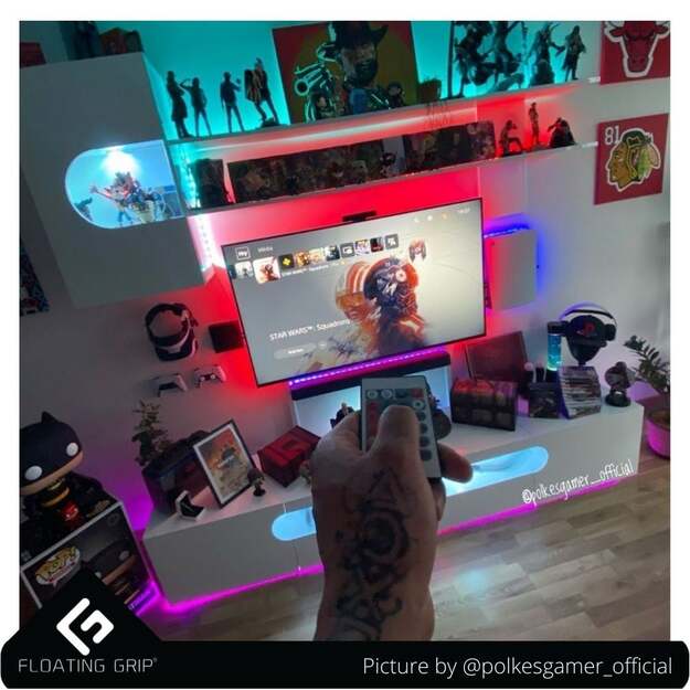 Red LED light - Add on to your FLOATING GRIP®-mount 1