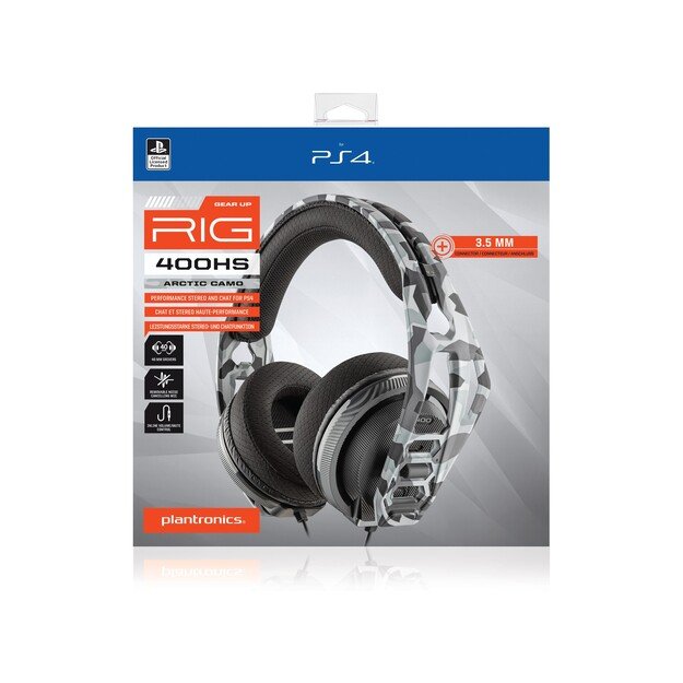 Plantronics Rig 400Hs Headset Artic Camo /Ps4 3