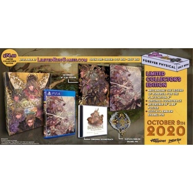 Brigandine: The Legend of Runersia - Collectors Edition (Limited Run)(Import)
      
        - PlayStation 4 1