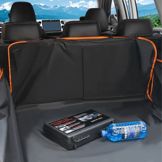 Naminių gyvūnėlių šunų ir kačių apsauginis automobilinis kilimėlis, atsparus vandeniui 180x105 cm 6