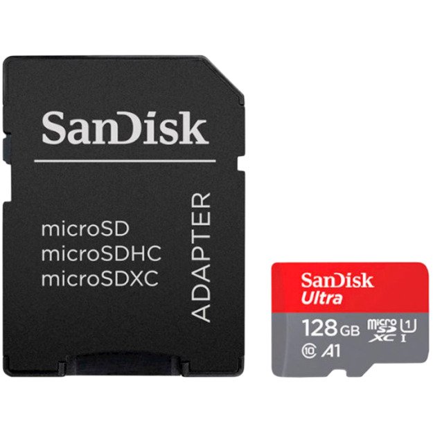 Memory Flash cards SANDISK SDSQUAB-128G-GN6IA 1