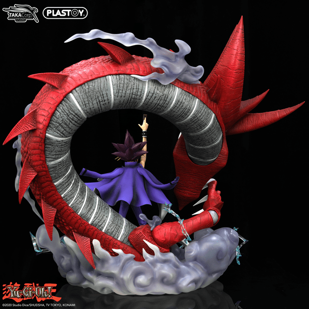YAMI YUGI & SLIFER - YU-GI-OH! STATUE 2