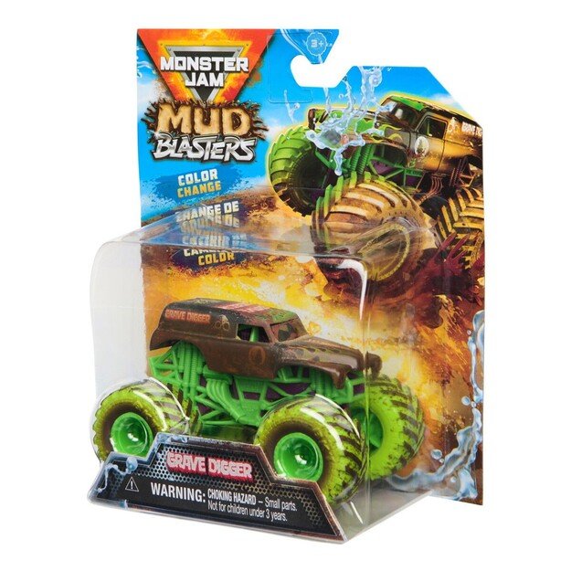 Monster Jam - 1:64 Mud Blasters - Grave Digger 1