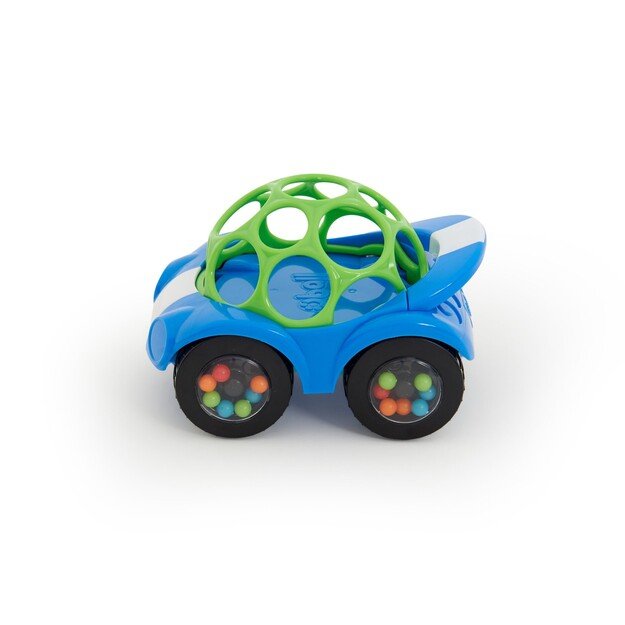 Bright Starts - Toy car, Rattle & Roll Buggie™, blue - (BS-81559) 2