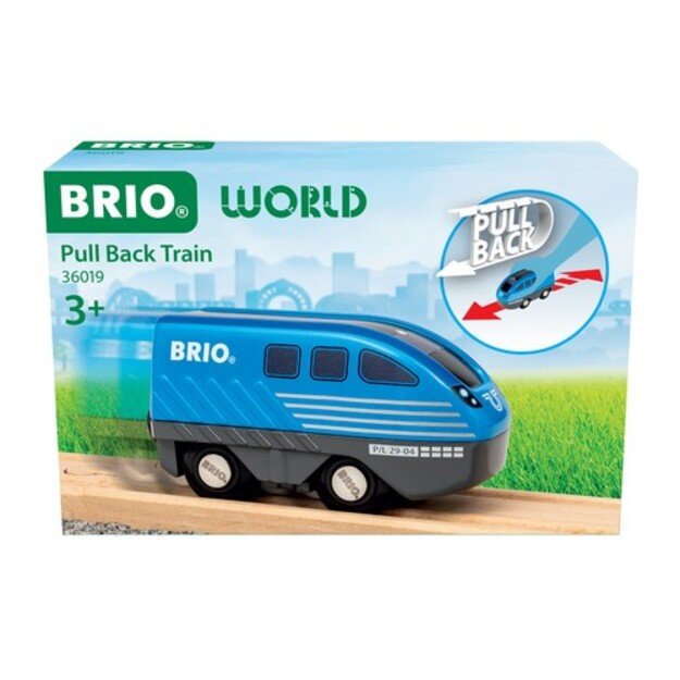 BRIO - Pull Back Train - (36019) 1
