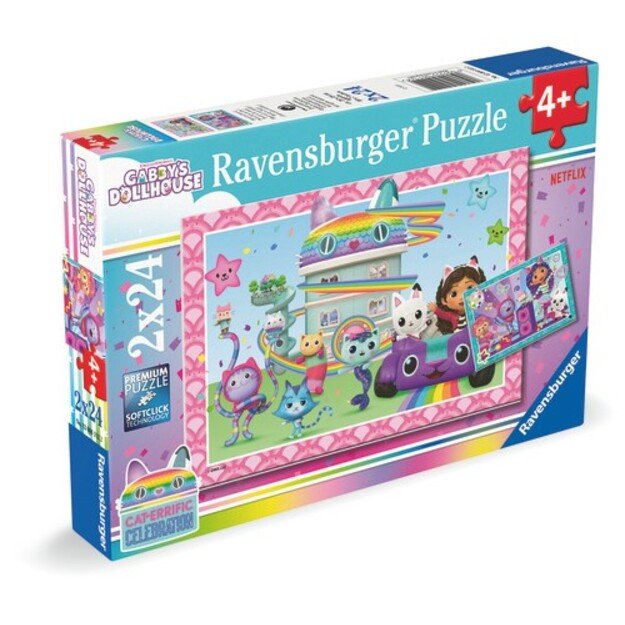 Ravensburger - Gabby's Dollhouse - 2x24p (12004112) 3