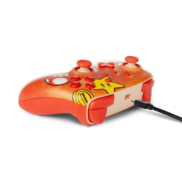 PowerA Nintendo Switch Enh Wired Controller - Mario Vintage 1