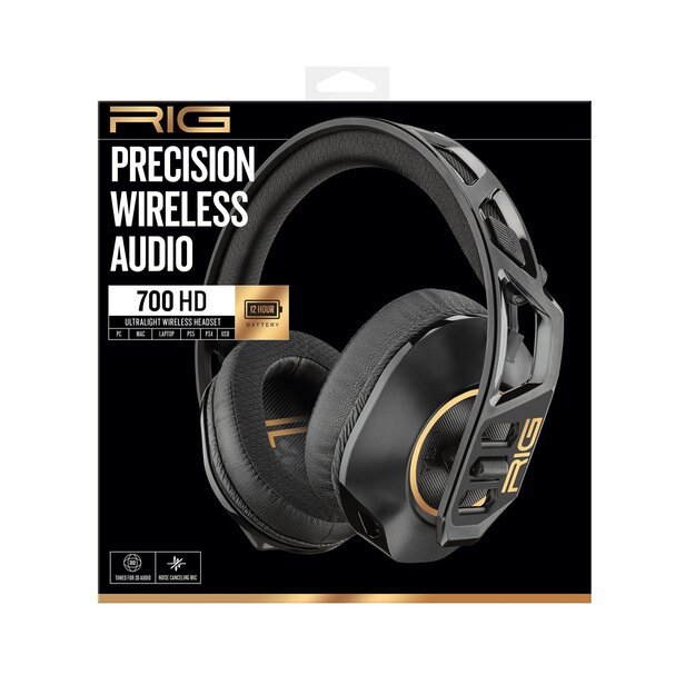 RIG 700 Hd Black Headset (PC) 7