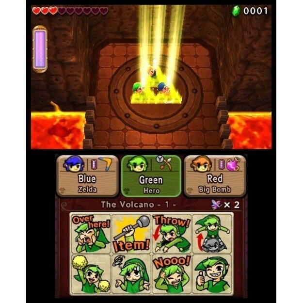 The Legend of Zelda: Tri Force Heroes
      
        - Nintendo 3DS 2