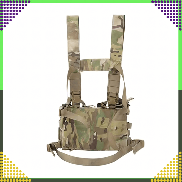 Kamizelka Taktyczna Wosjkowa Ochronna Molle Lekka Airsoft Zasobnik Asg 19