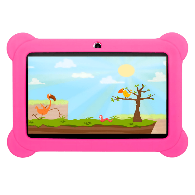 Tablet Edukacyjny 7  dla Dzieci do Nauki Zabawy Gier Bajek Android WiFi Etui 16