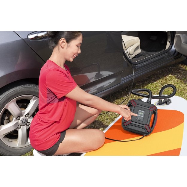 Bestway 62265 Elektryczna Pompka Powietrzna do Materacy Basenów 12V 300L 14