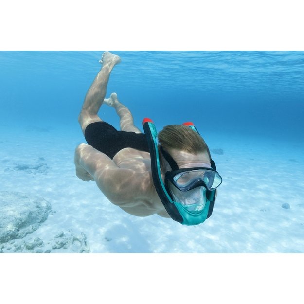 Bestway 24058 Maska do Nurkowania Pełnotwarzowa Maska ​​Do Snorkelingu L/XL 27