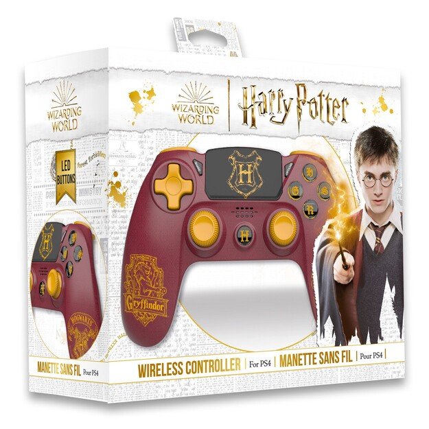 Harry Potter - PS4 Wireless controller - Gryffindor 2