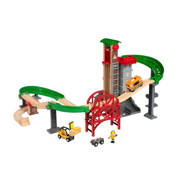 BRIO - Lift & Load Warehouse Set (33887) 7