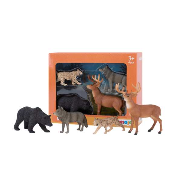 Mojo - Starter set Forest - Wild animals, 4 pcs (MJ-380036) 2