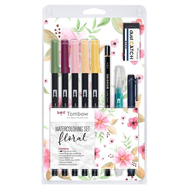 Tombow - Watercoloring ABT Dual Brush Set 1