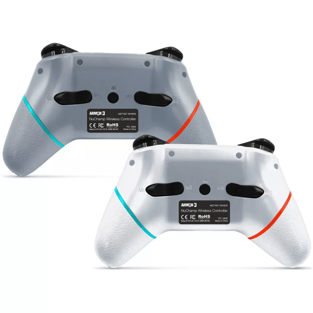 Hyperkin Nuchamp Wireless Controller - Switch/Oled (2in1 Pack) (White, Wizard Silver) 1