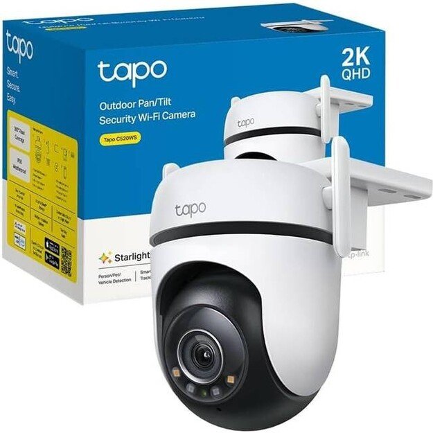 TP-Link - Tapo C520WS Outdoor Pan/Tilt Security Wi-Fi Camera 1