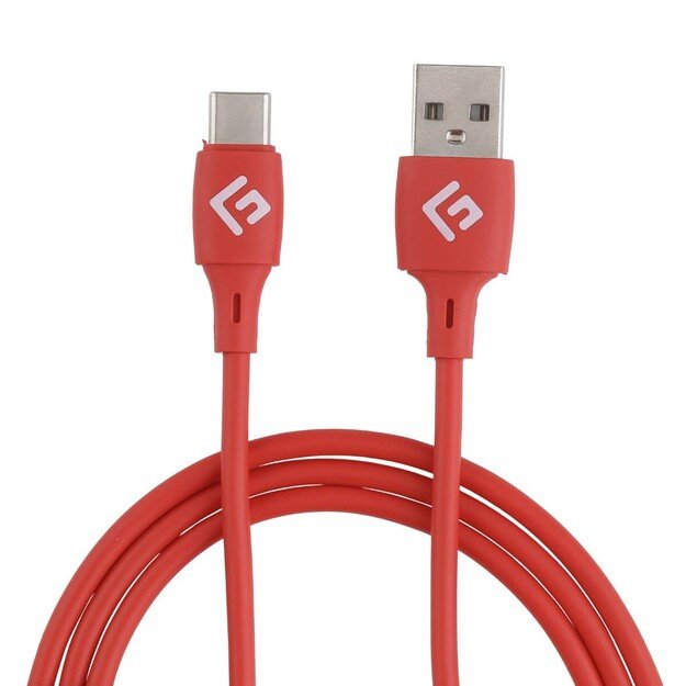 Floating Grip 3M Silicone USB-C Cable (Red) 1