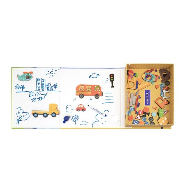 mierEdu - Magnetic Art Case - Vehicles - (ME151) 1