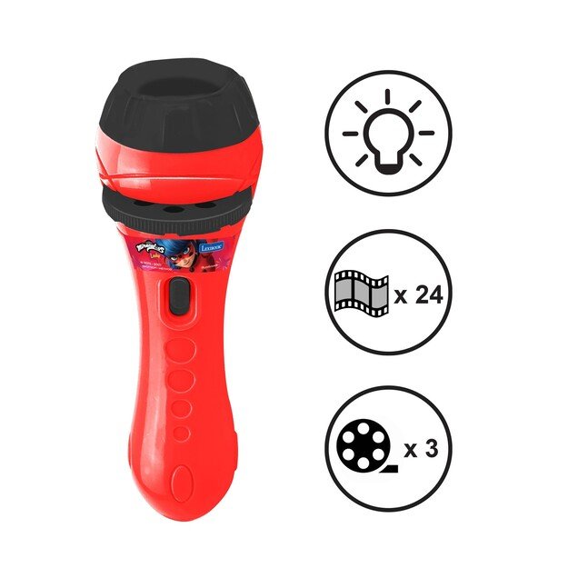 Lexibook - Miraculous Stories Projector and Torch Light - (LTC050MI) 3