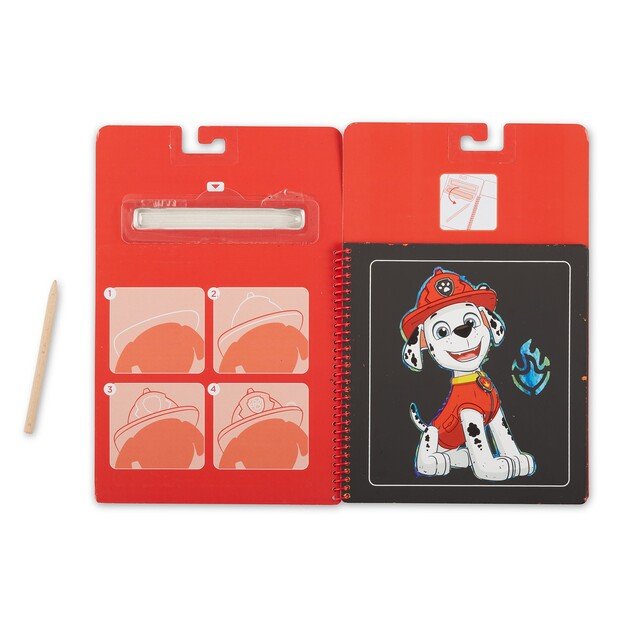 Melissa & Doug - PAW Patrol Scratch Art - 3-Pack ( Chase, Skye, Marshall ) (33308) 3