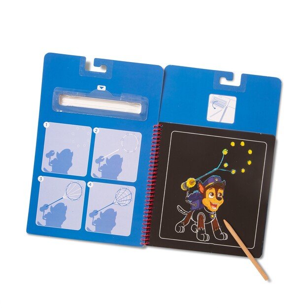Melissa & Doug - PAW Patrol Scratch Art - 3-Pack ( Chase, Skye, Marshall ) (33308) 5