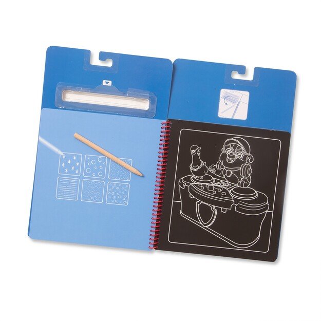 Melissa & Doug - PAW Patrol Scratch Art - 3-Pack ( Chase, Skye, Marshall ) (33308) 6
