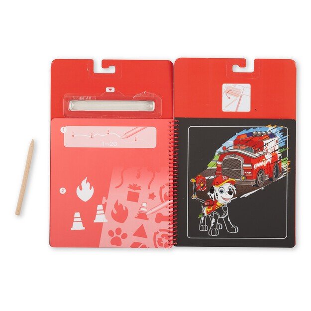 Melissa & Doug - PAW Patrol Scratch Art - 3-Pack ( Chase, Skye, Marshall ) (33308) 7