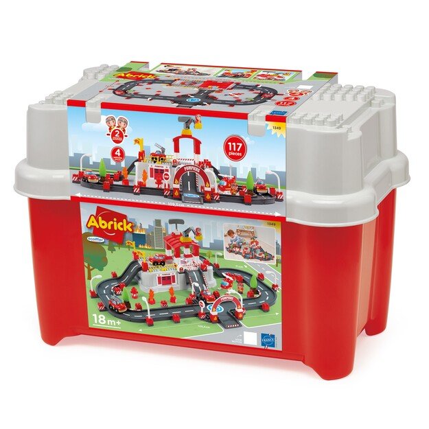Abrick - Fire Station Circuit in a barrel (I-1349) 8