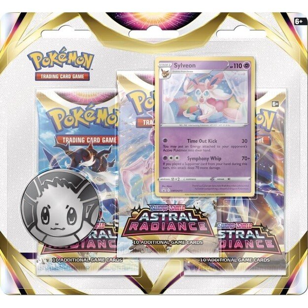 Pokémon - Blister 3-Pack Sword & Shield 10 - Eevee (POK85028) 1
